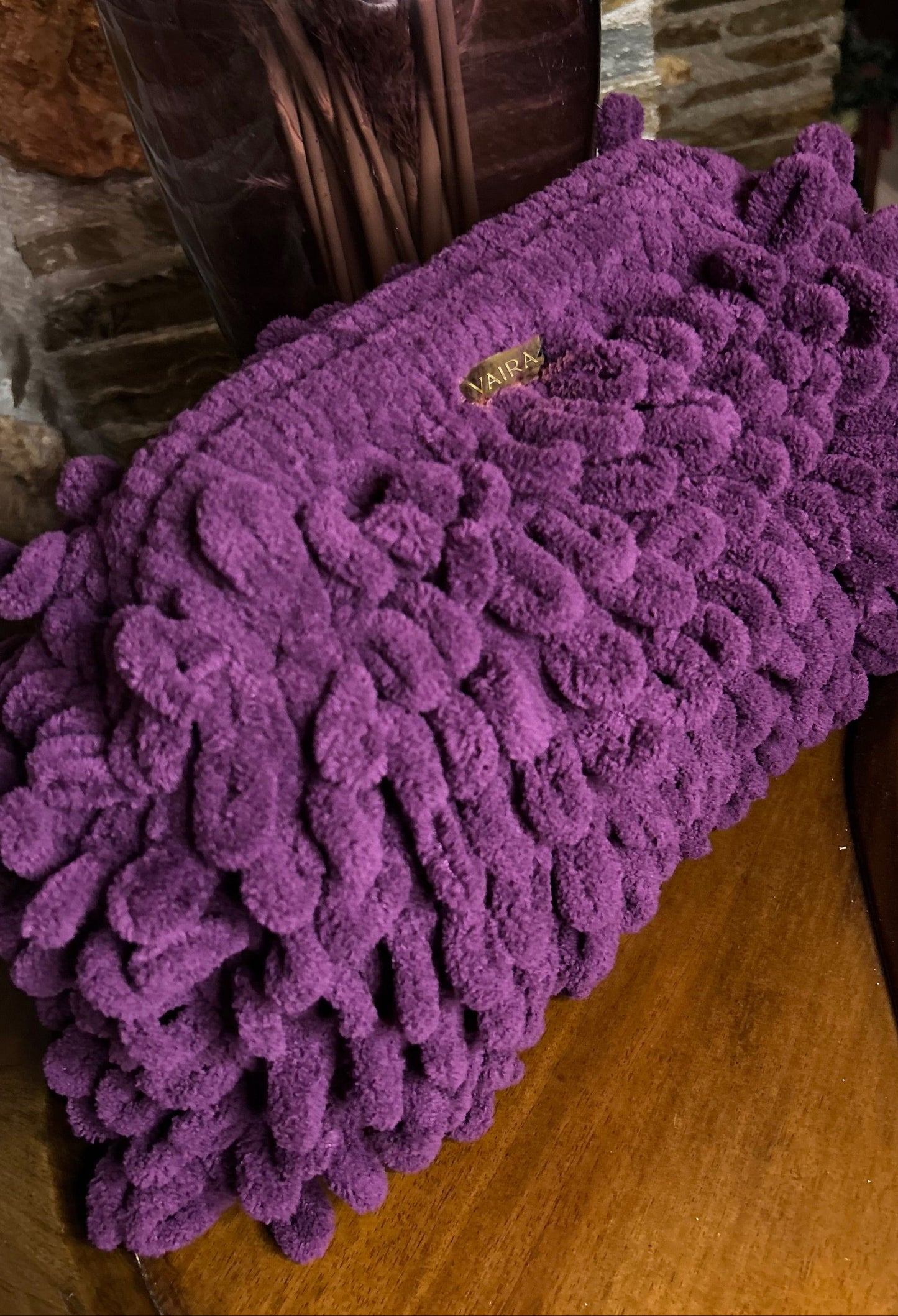 Puffy Bag Soft, plush, and handmade with love. Crafted with eco-friendly velvet yarn and a striking 3D loop stitch, this bag is a true fashion statement.
Available in 3 sizes & a range of stunning shades. Features a metal clasp frame for secure closure. Fully lined interior for both function and finesse.