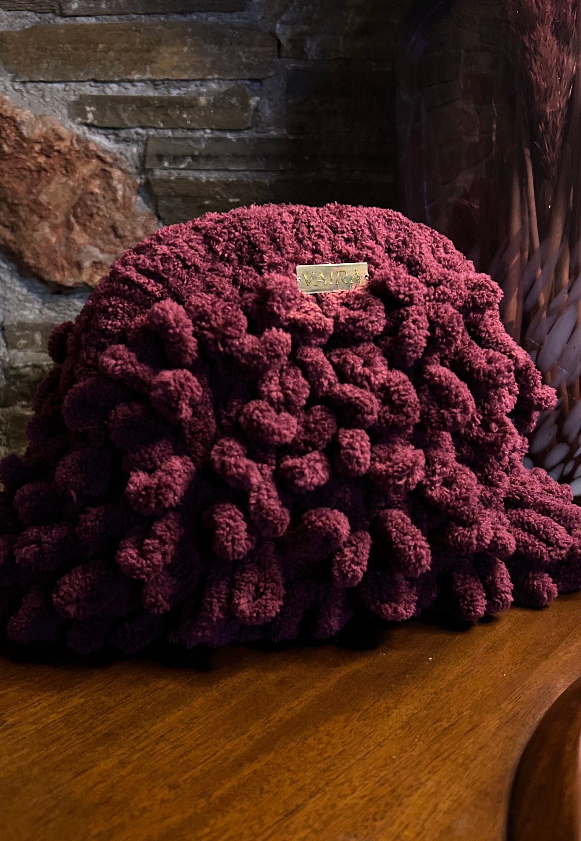 Puffy Bag Soft, plush, and handmade with love. Crafted with eco-friendly velvet yarn and a striking 3D loop stitch, this bag is a true fashion statement.
Available in 3 sizes & a range of stunning shades. Features a metal clasp frame for secure closure. Fully lined interior for both function and finesse.